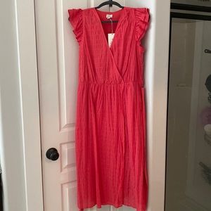 Brand new red/salmon dress, size medium, A New Day